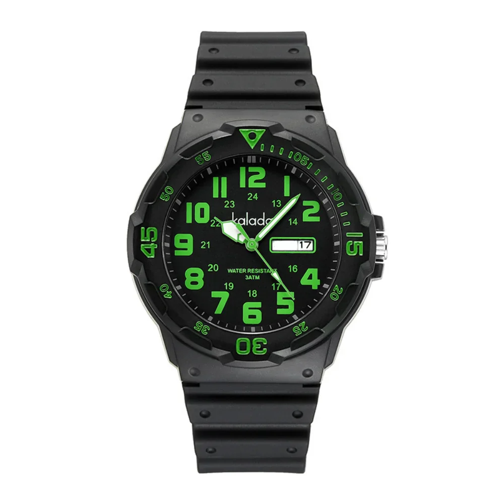 Kids Analog Sports Watch – 50M Water-Resistant Wristwatch with Silicone Strap