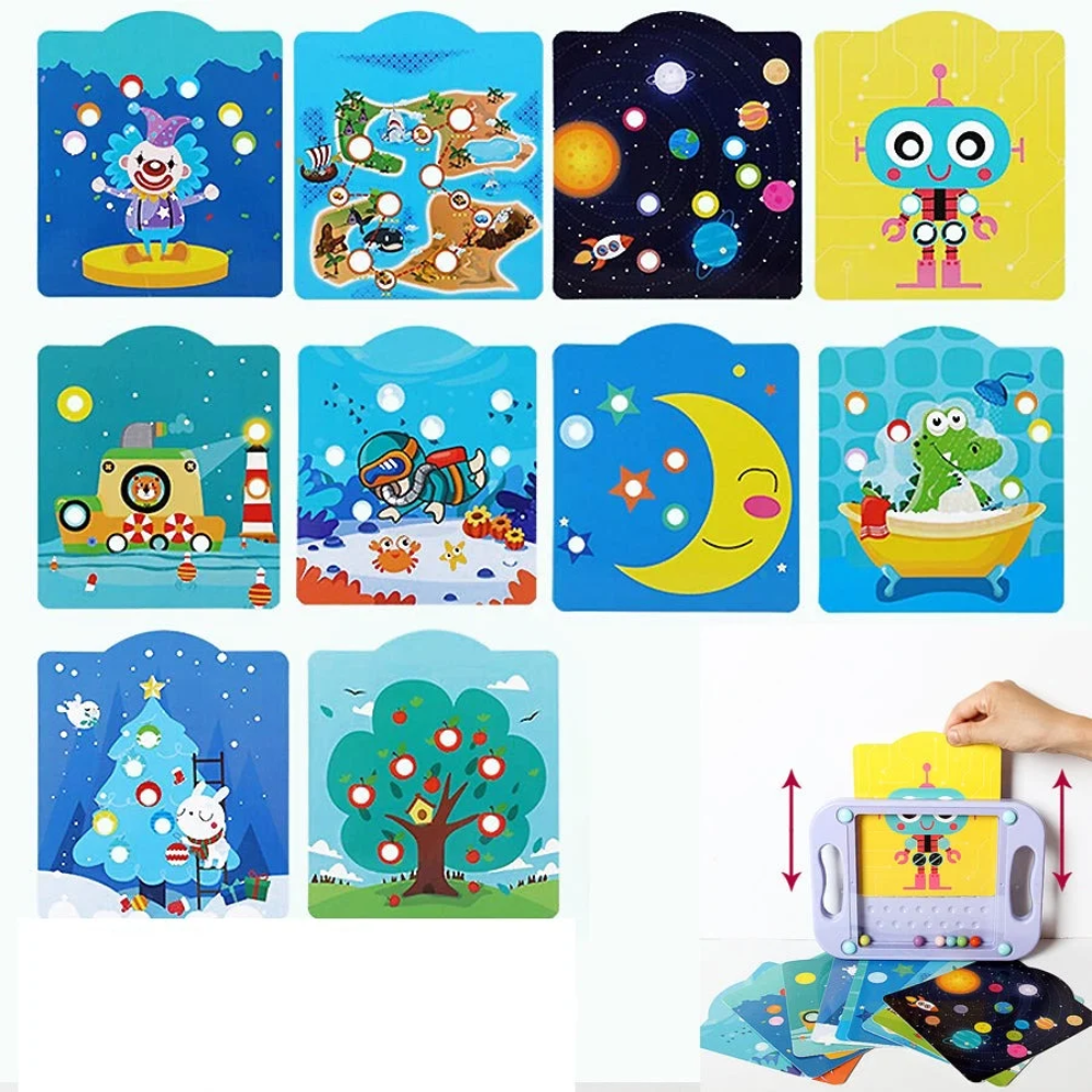 Kids Balance Maze Board Game – Educational Ball Rolling & Coordination Puzzle