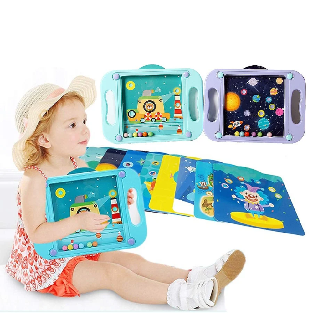 Kids Balance Maze Board Game – Educational Ball Rolling & Coordination Puzzle