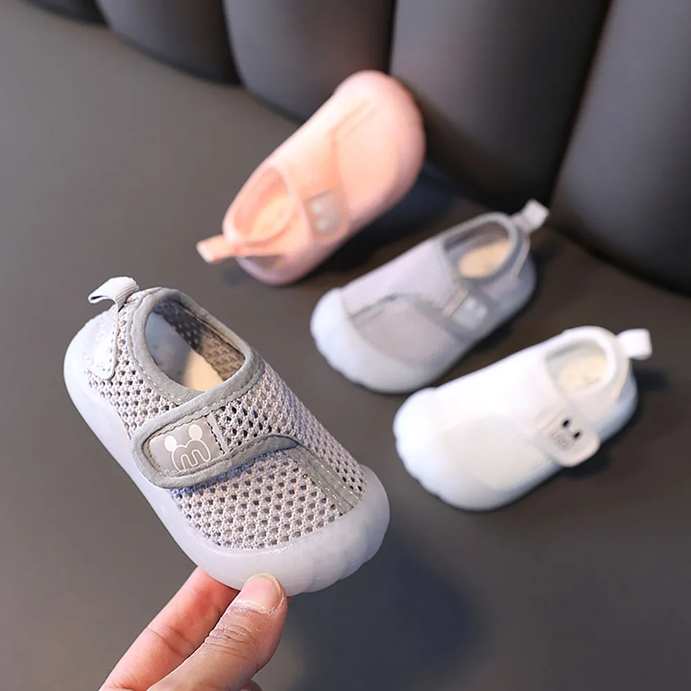 Kids Breathable Mesh Shoes – Lightweight Non-Slip Summer Shoes for Babies and Toddlers