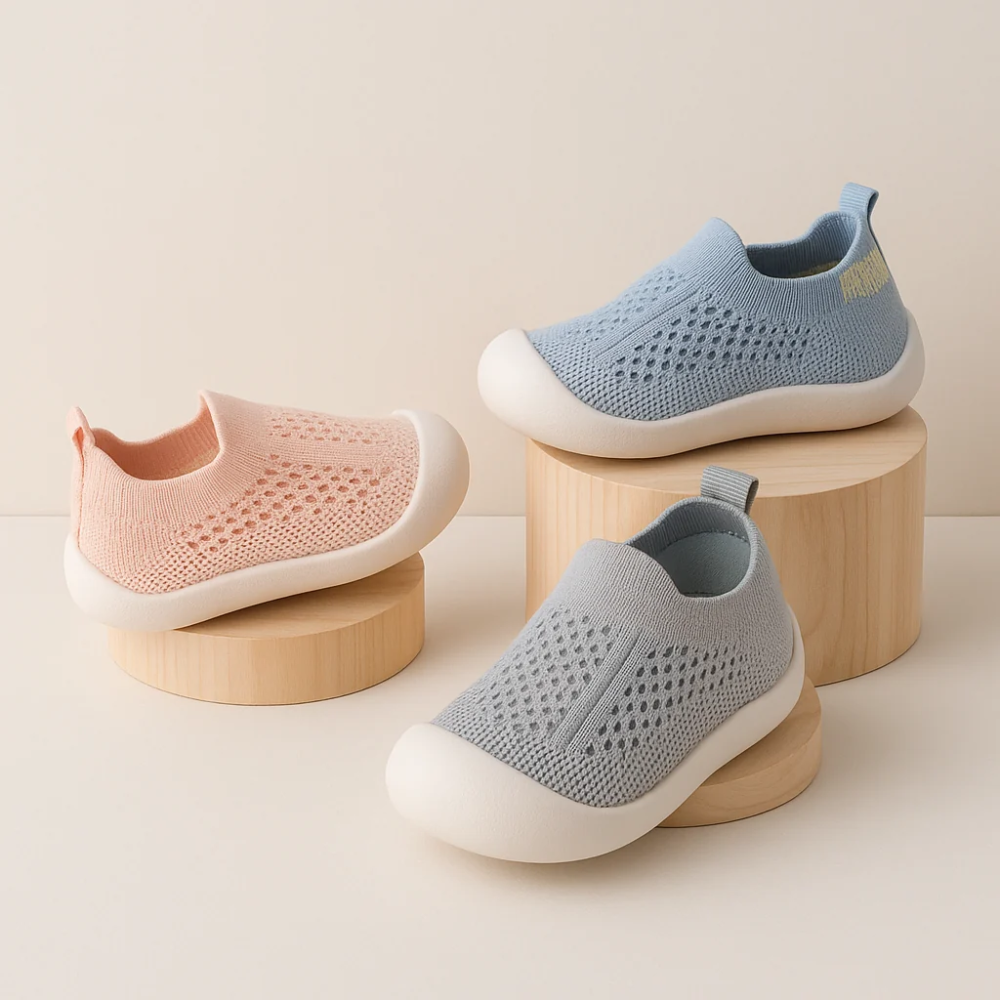 Kids Breathable Sneakers – Lightweight Non-Slip Shoes for Babies and Toddlers