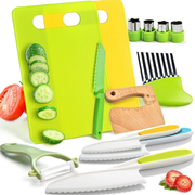 Kids Cooking Knife Set – Montessori Kitchen Tools for Little Chefs