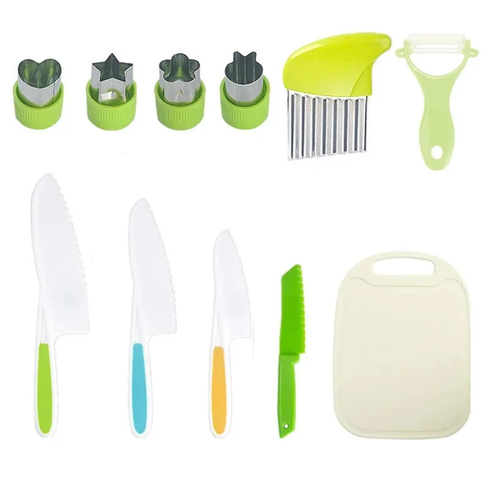 Kids Cooking Utensil Set – Child-Friendly Kitchen Tools for Little Chefs