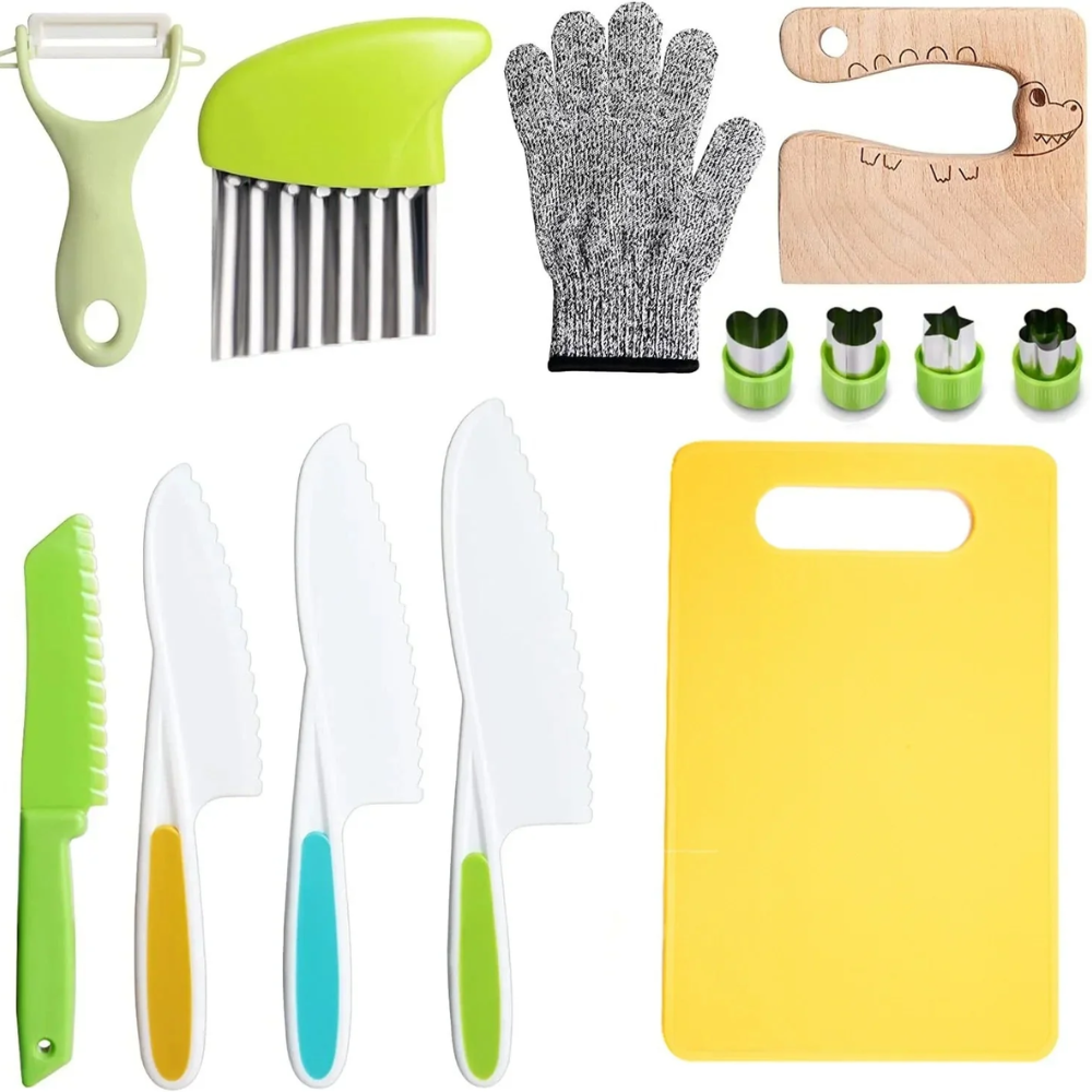 Kids Cooking Utensil Set – Child-Friendly Kitchen Tools for Little Chefs