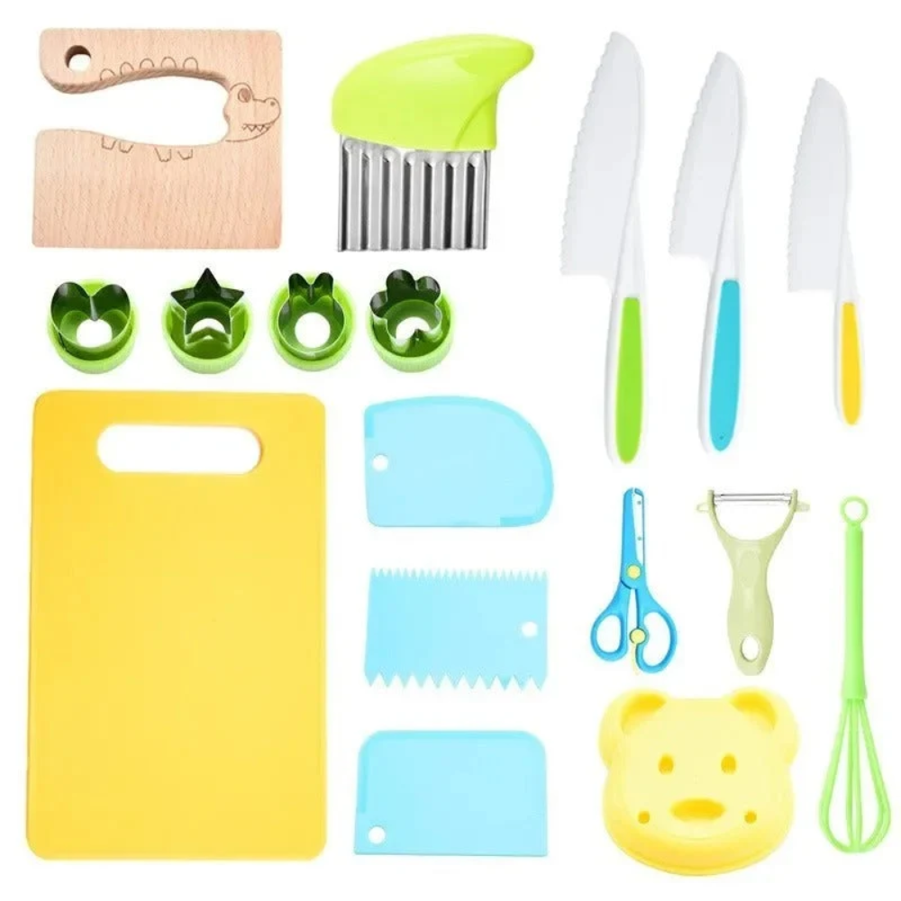 Kids Cooking Utensil Set – Child-Friendly Kitchen Tools for Little Chefs