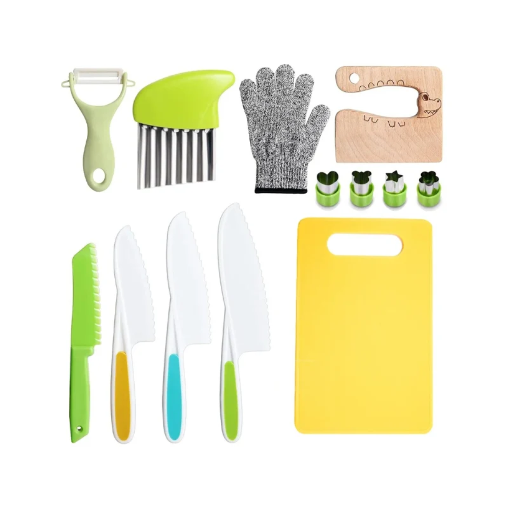 Kids Cooking Utensil Set – Child-Friendly Kitchen Tools for Little Chefs