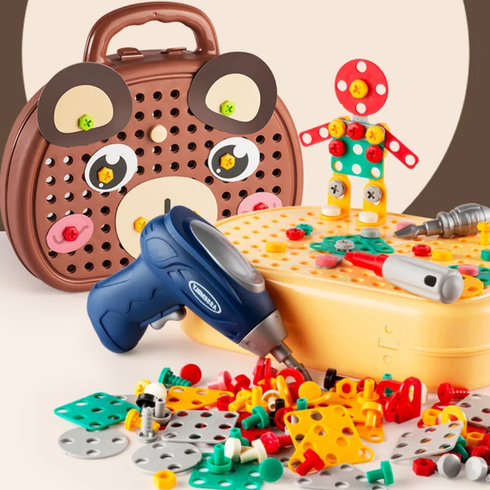 Kids Creative Tool Box – Educational Building and Construction Play Set