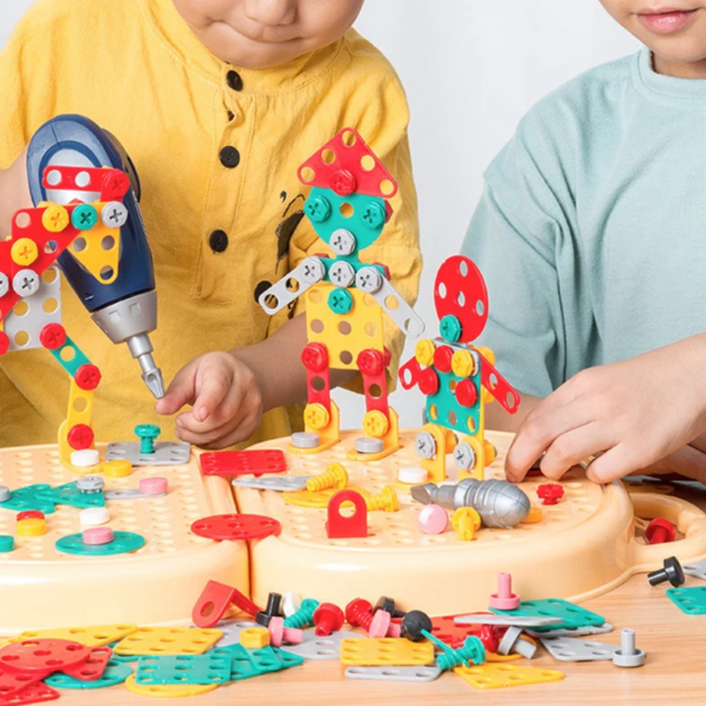 Kids Creative Tool Box – Educational Building and Construction Play Set