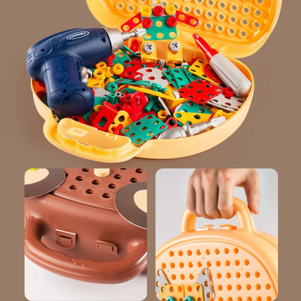 Kids Creative Tool Box – Educational Building and Construction Play Set