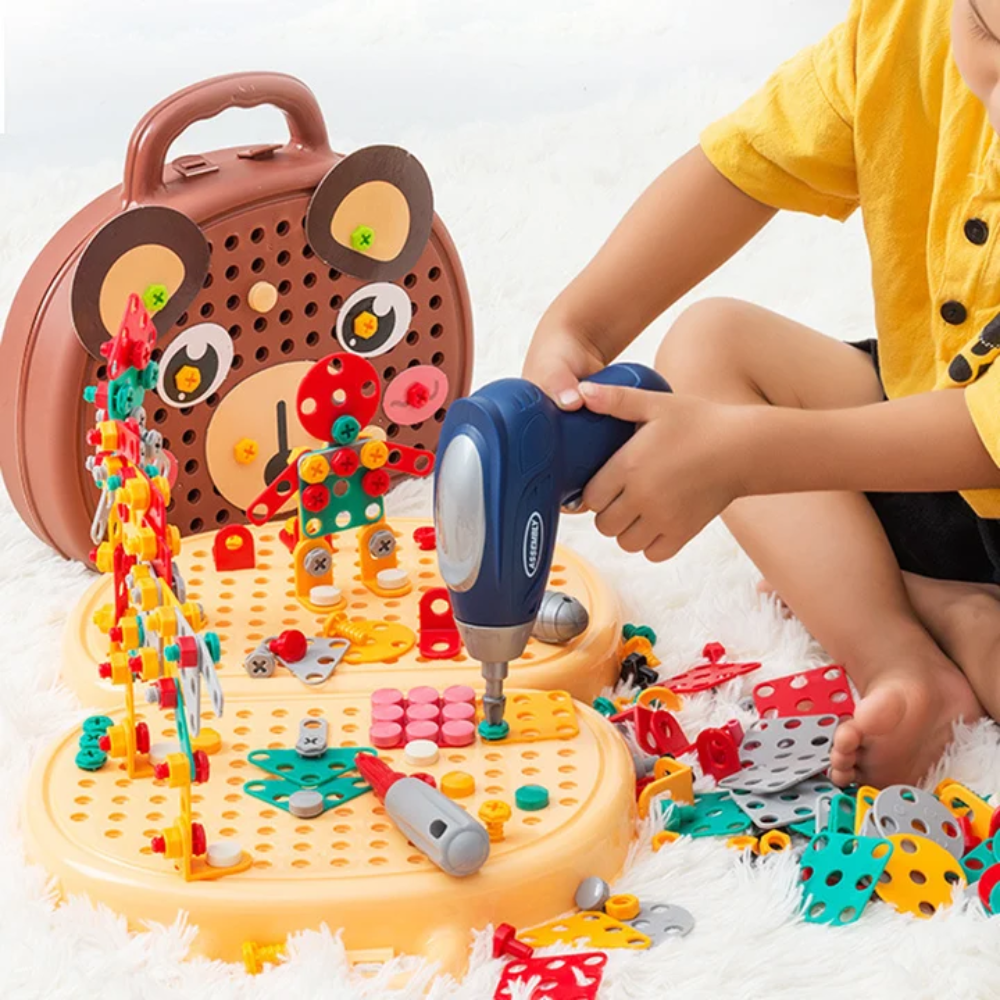 Kids Creative Tool Box – Educational Building and Construction Play Set