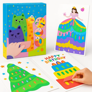 Kids DIY Art Kit – Color Reveal Painting Set