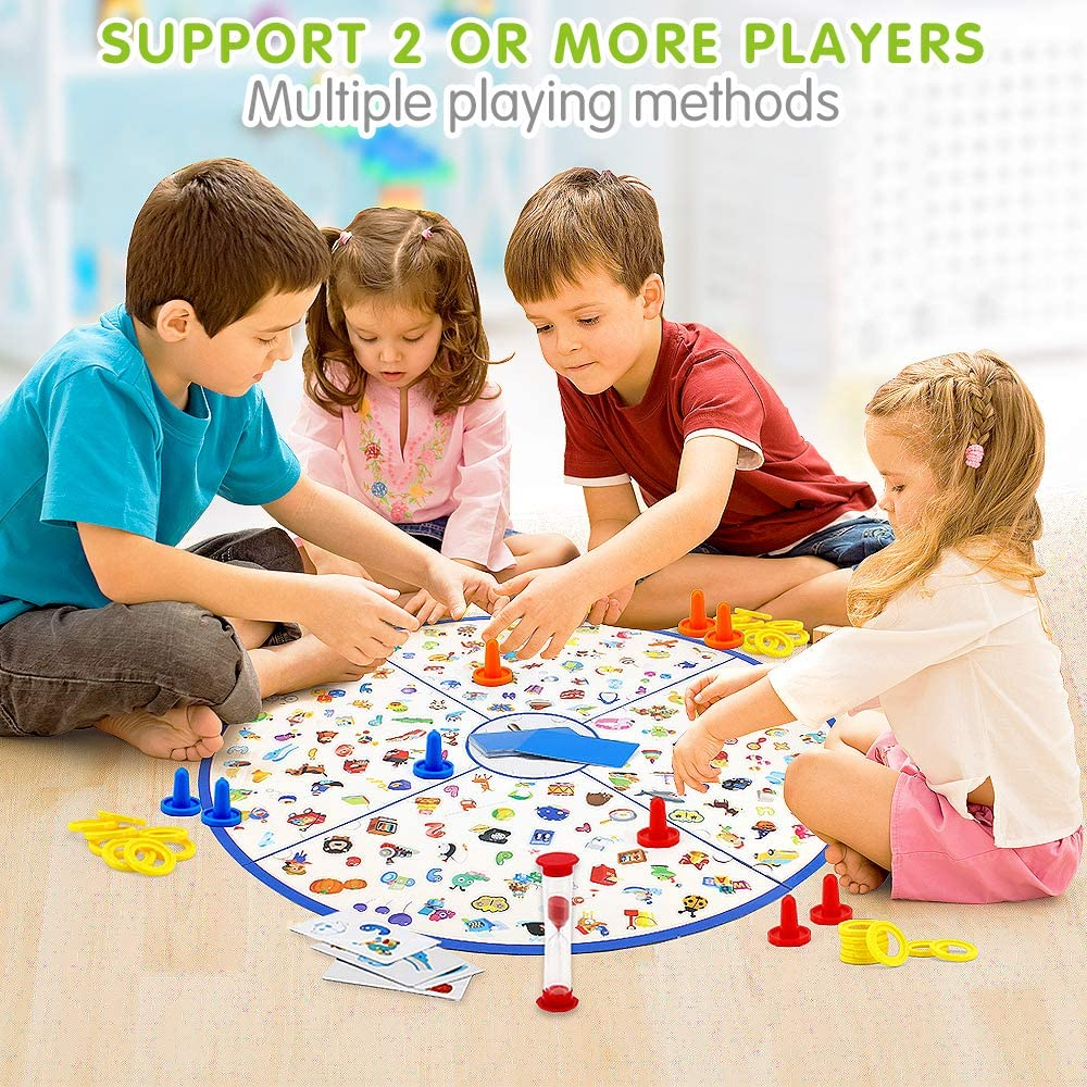 Kids Detective Board Game – Educational Matching & Observation Puzzle Game