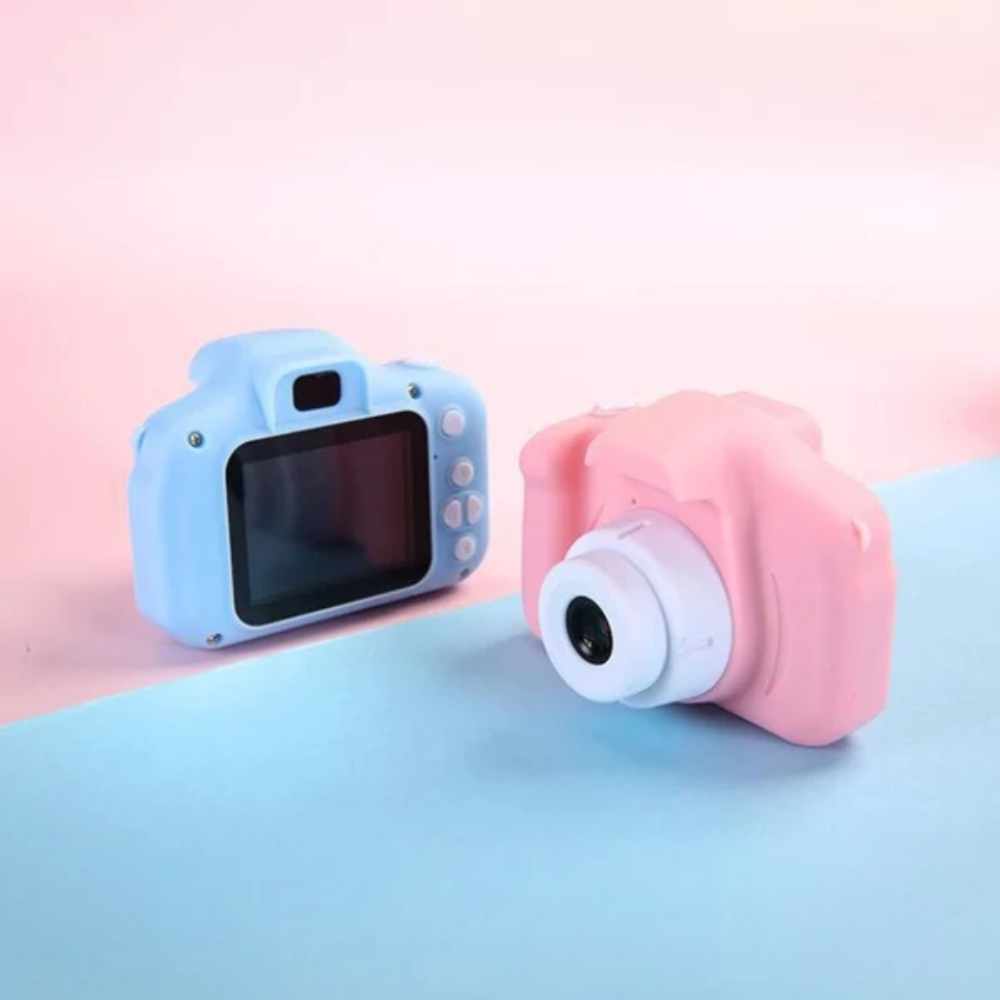 Kids Digital Camera – Dual-Lens Rechargeable Camera with 1080P Video and Memory Card