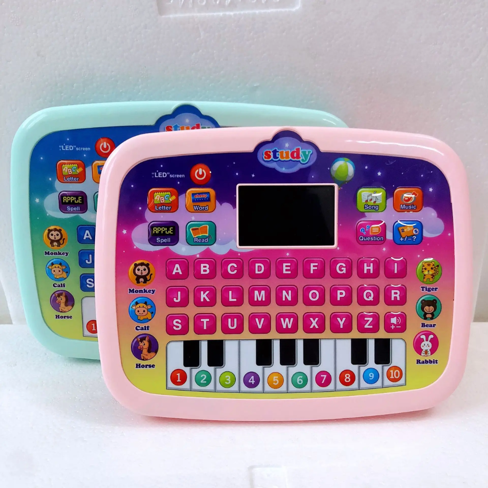 Kids Educational Learning Tablet – Interactive Alphabet, Math and Music Toy