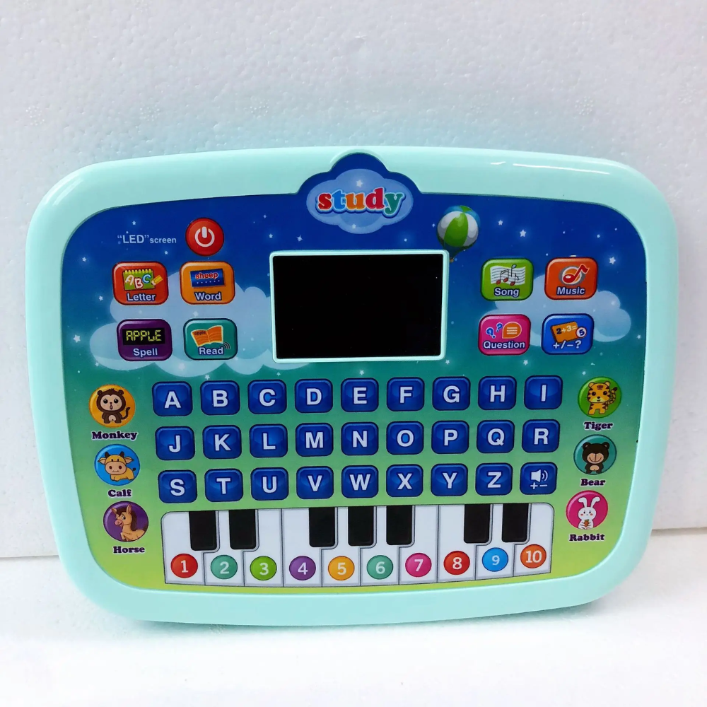 Kids Educational Learning Tablet – Interactive Alphabet, Math and Music Toy