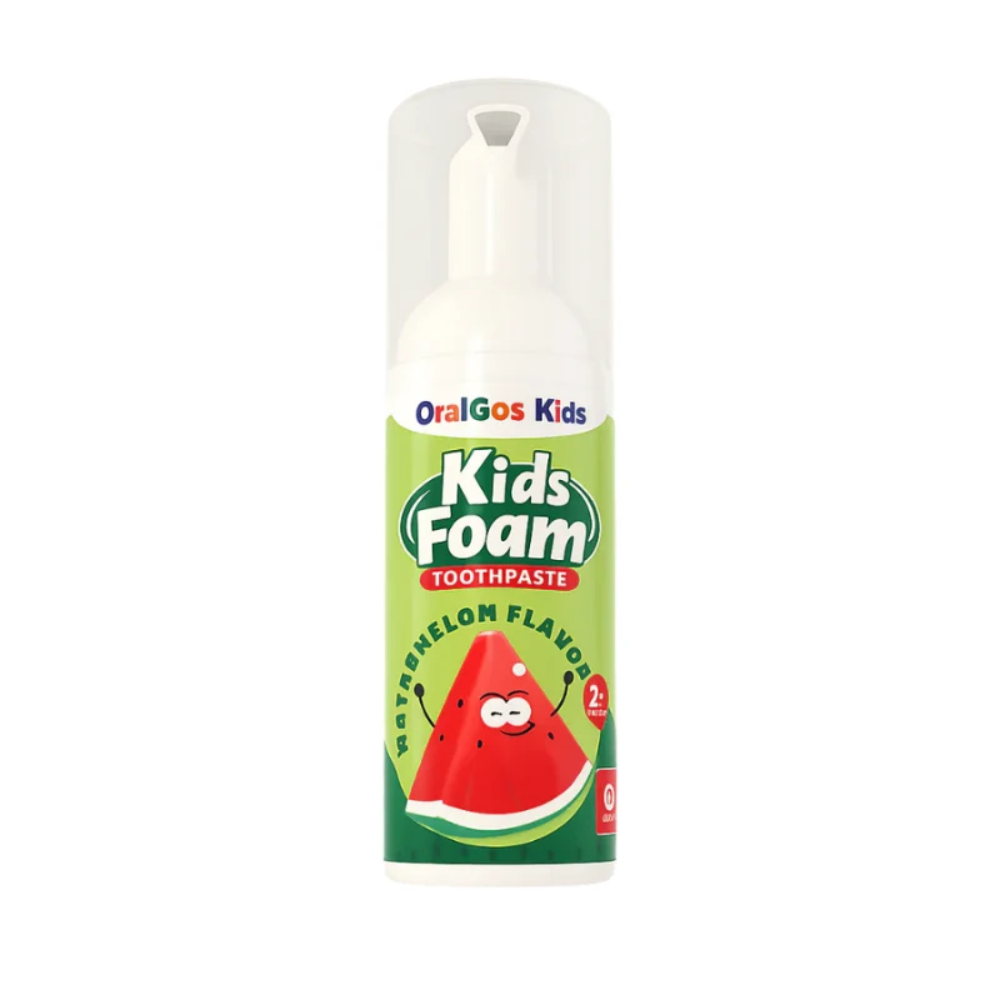 Kids Foam Toothpaste – Strawberry Flavor for Ages 2+