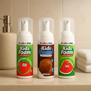 Kids Foam Toothpaste – Strawberry Flavor for Ages 2+