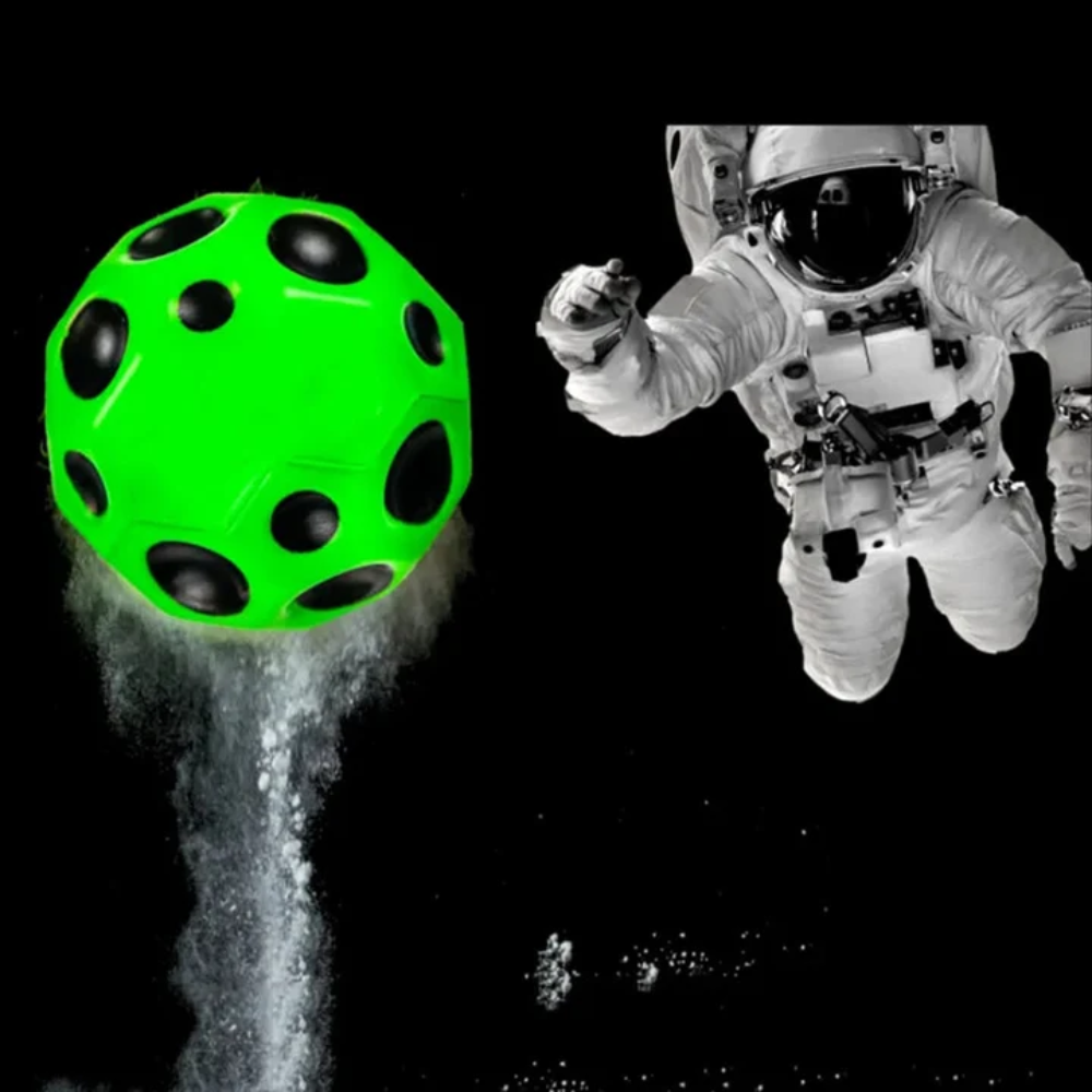 Kids High Bounce Space Ball – 65mm PU Foam Bouncing Ball for Outdoor Play