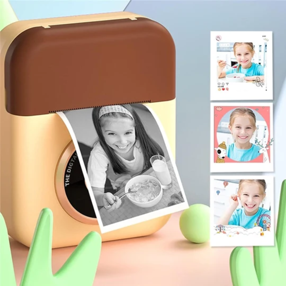 Kids Instant Print Camera – Digital Camera with 1080P Video and 2.4-Inch Screen