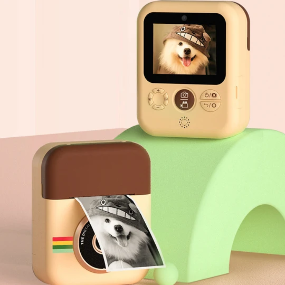 Kids Instant Print Camera – Digital Camera with 1080P Video and 2.4-Inch Screen