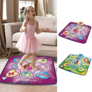 Kids Interactive Dance Mat – Musical Dancing Game with LED Lights and 5 Play Modes