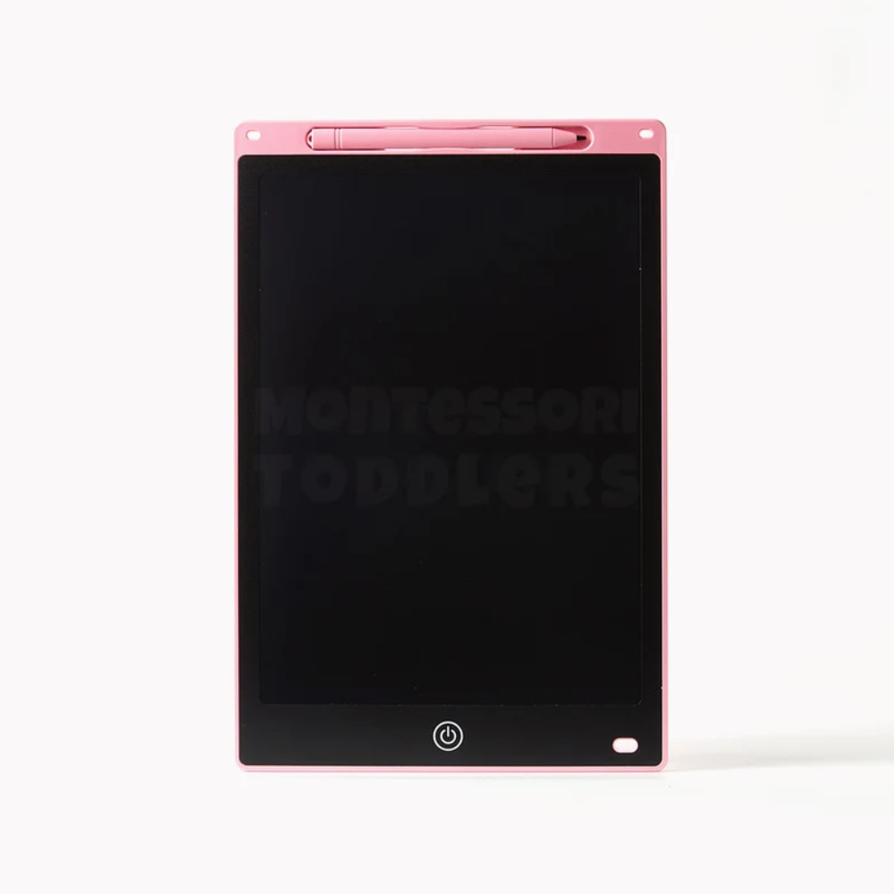 Kids LCD Writing Tablet – Reusable Colorful Drawing Board with Stylus Pen