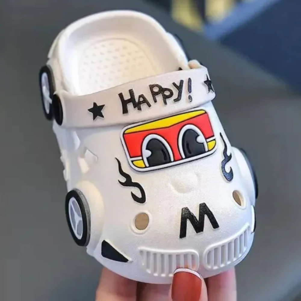 Kids LED Car Shoes – Light-Up Casual Shoes with Non-Slip Soles