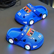 Kids LED Car Shoes – Light-Up Casual Shoes with Non-Slip Soles