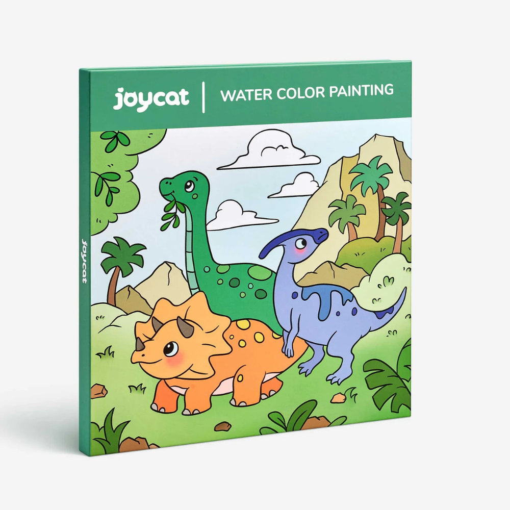 Kids Magical Pony Paint with Water Coloring Book – 20-Page Watercolor Art Activity Set with Brush