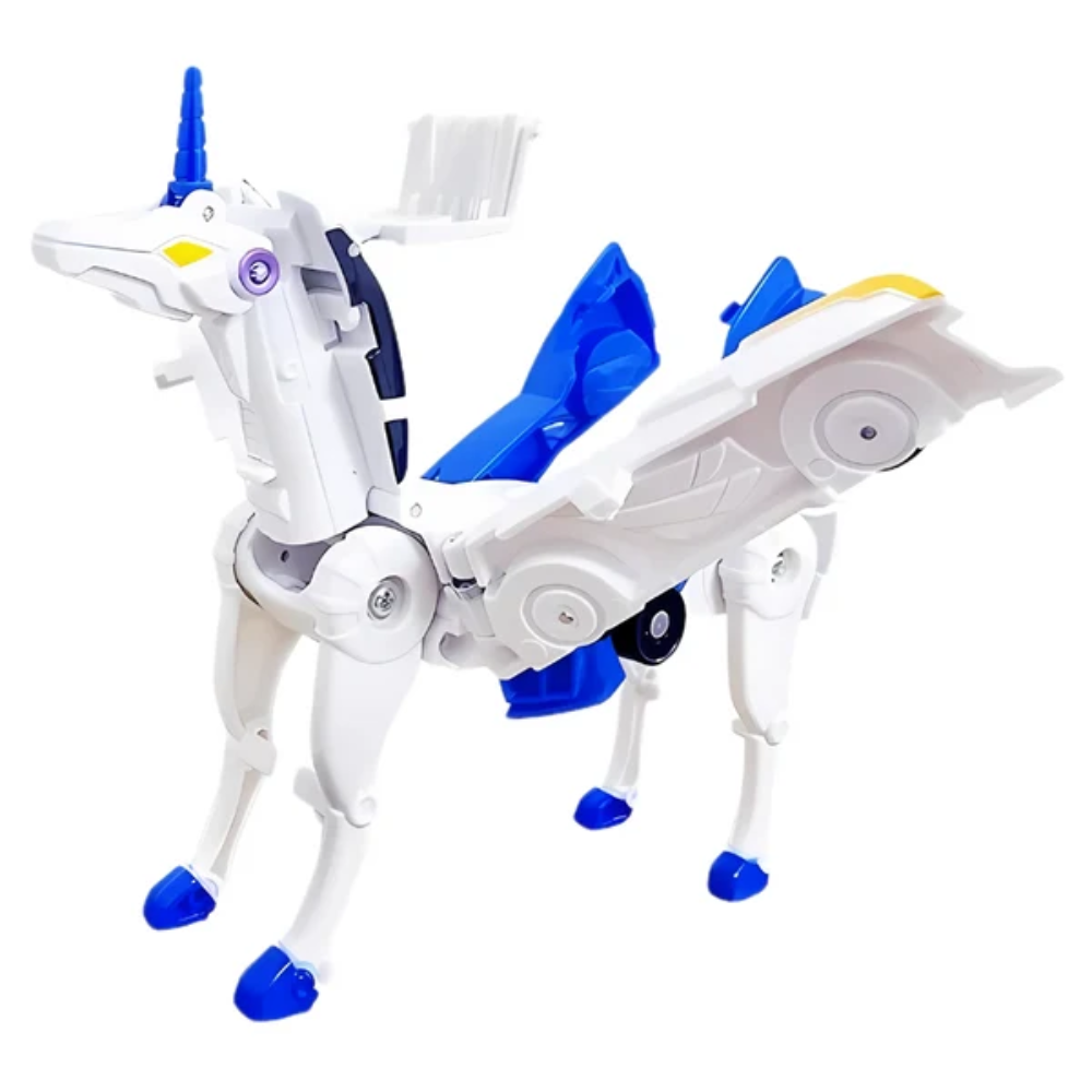 Kids Magnetic Transforming Car Toy – 2-in-1 Robot and Car with Automatic Transformation
