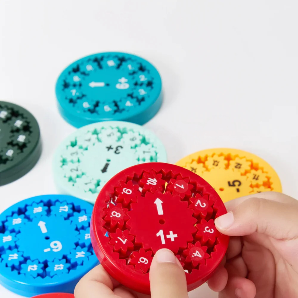 Facy File Kids Math Fact Fidget Spinner – Educational Number Practice and Spinni ...