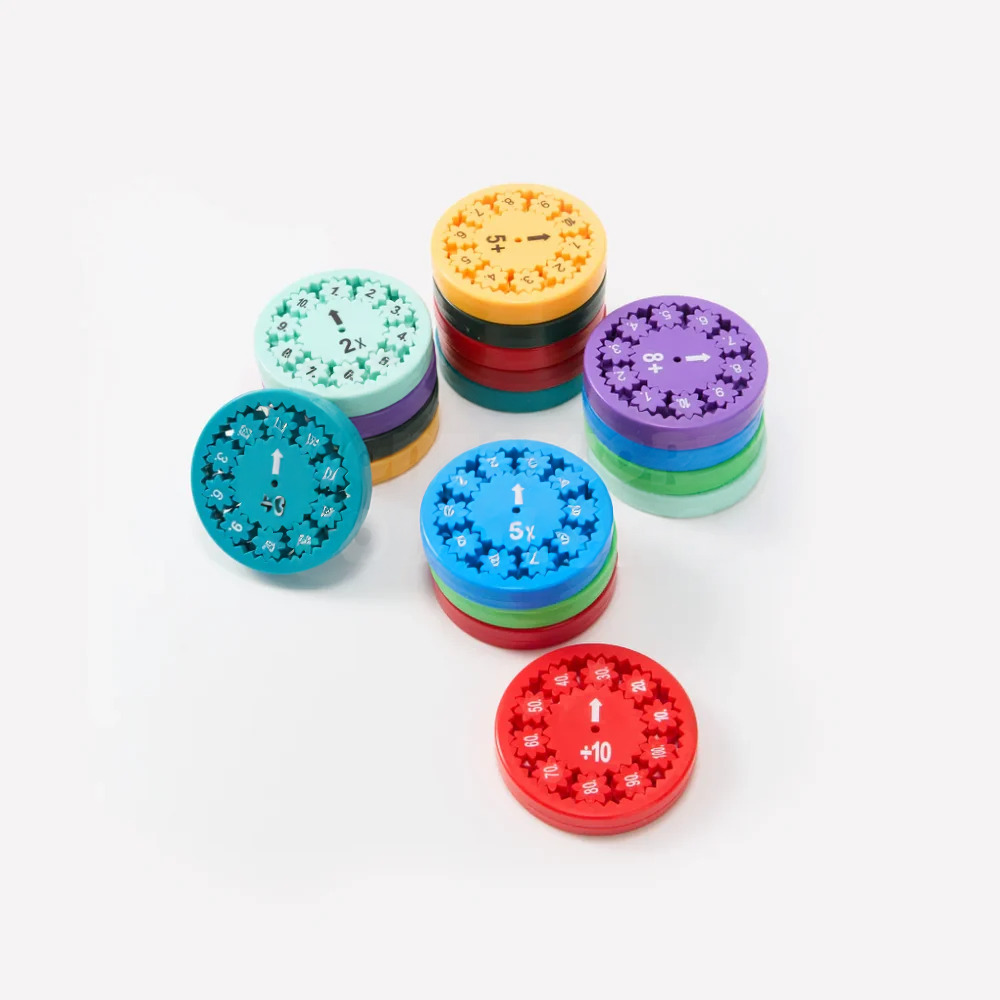 Kids Math Fact Fidget Spinner – Educational Number Practice and Spinning Learning Toy