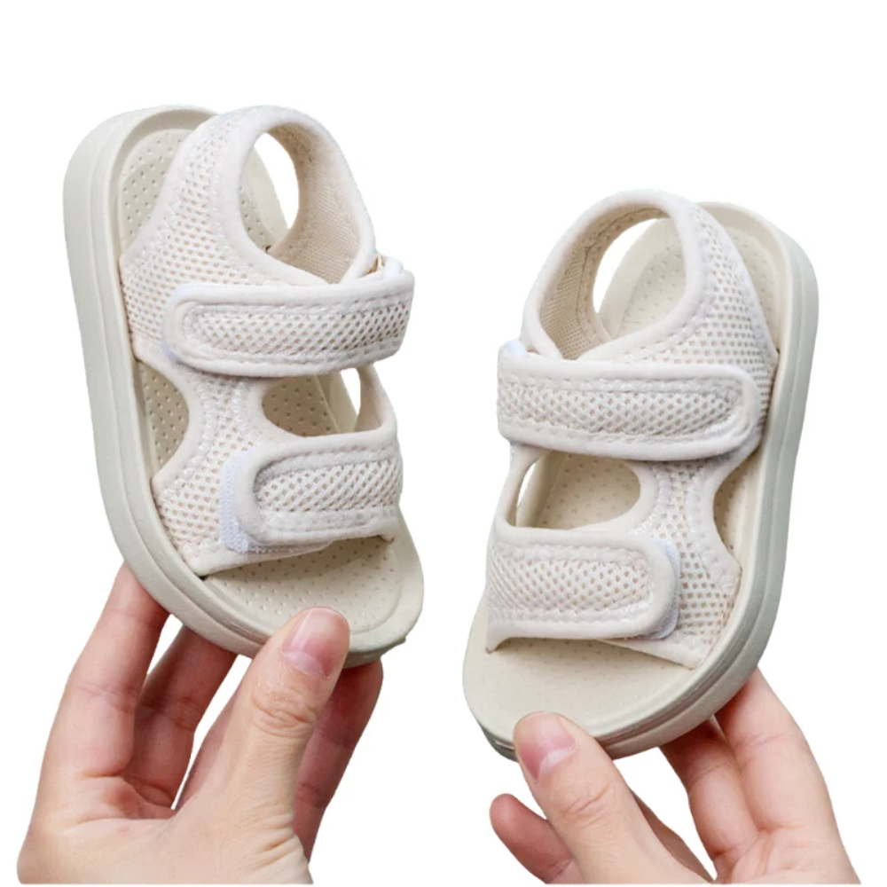 Kids Mesh Sandals – Adjustable Non-Slip Summer Shoes