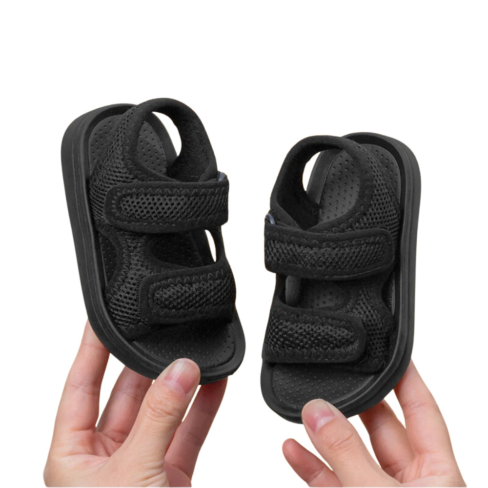 Kids Mesh Sandals – Adjustable Non-Slip Summer Shoes