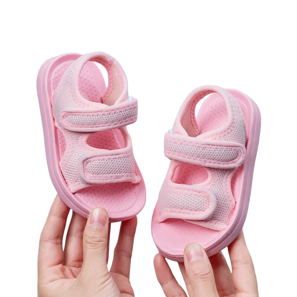 Kids Mesh Sandals – Adjustable Non-Slip Summer Shoes