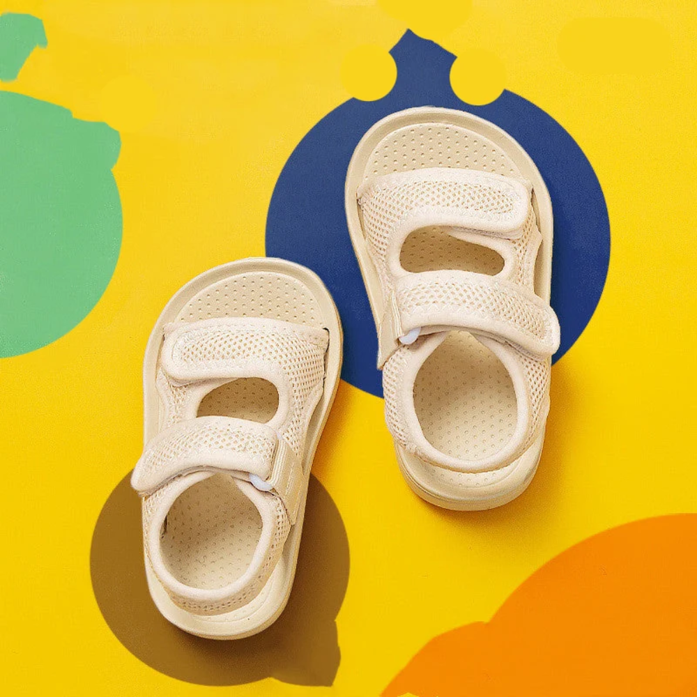 Kids Mesh Sandals – Adjustable Non-Slip Summer Shoes