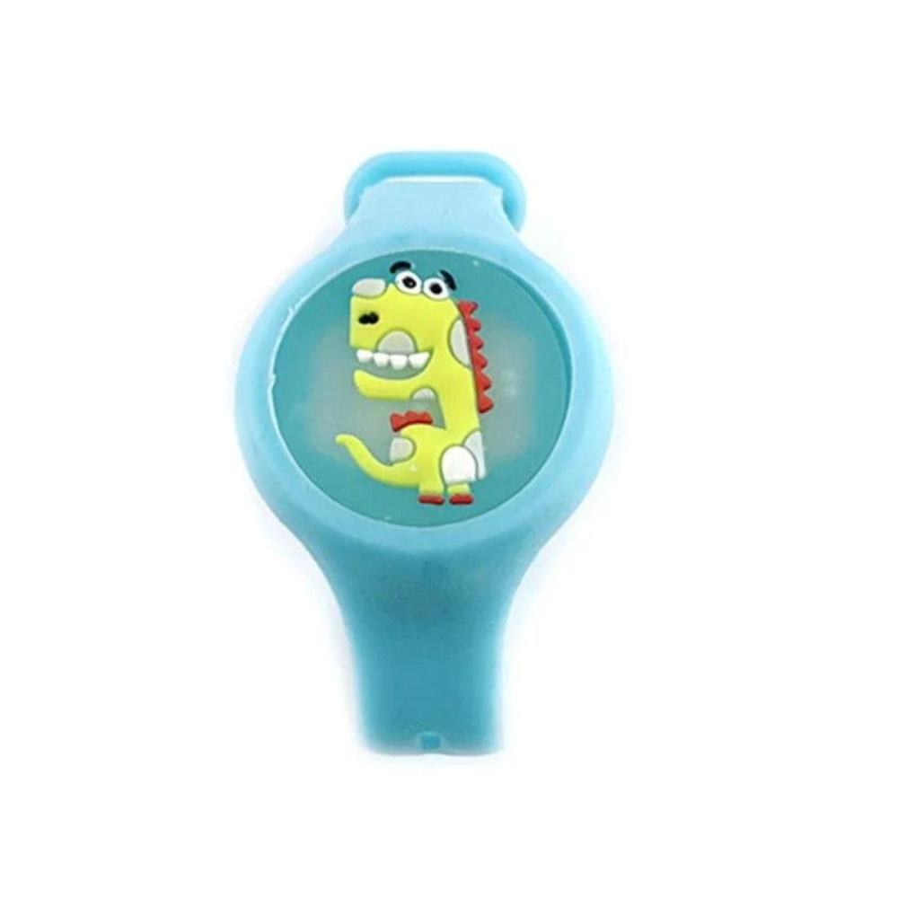 Kids Mosquito Repellent Bracelet – Adjustable Silicone Wristband with Citronella and Eucalyptus Scent