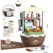 Kids Pretend Play Cart – Interactive Role Play Set with Accessories