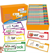 Kids Read and Rhyme Flip Books – 30-Book Early Reading and Phonics Learning Set