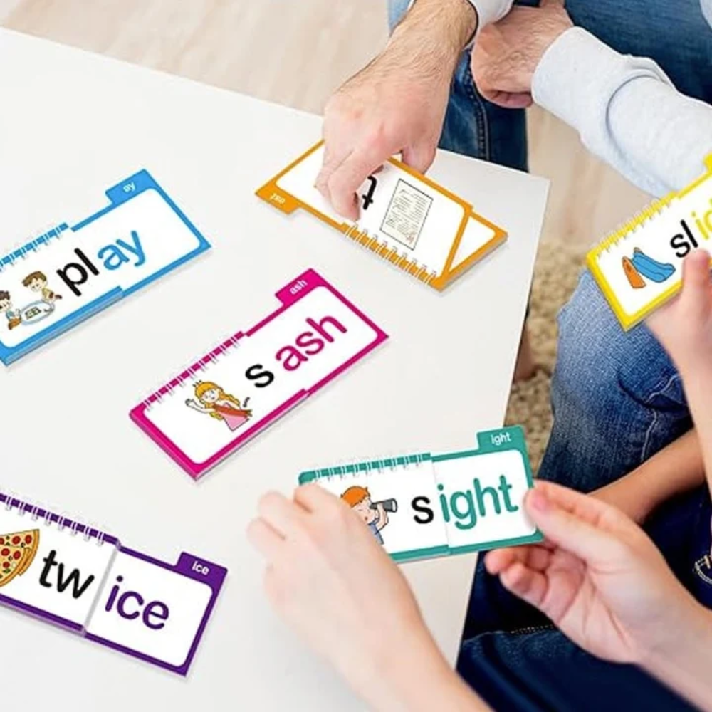Kids Read and Rhyme Flip Books – 30-Book Early Reading and Phonics Learning Set