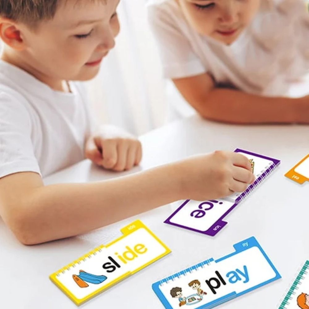 Kids Read and Rhyme Flip Books – 30-Book Early Reading and Phonics Learning Set