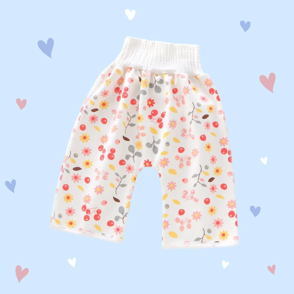 Kids Reusable Bedwetting Pants – Absorbent Overnight Training Underwear with Elastic Waistband