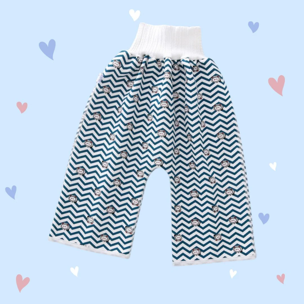 Kids Reusable Bedwetting Pants – Absorbent Overnight Training Underwear with Elastic Waistband