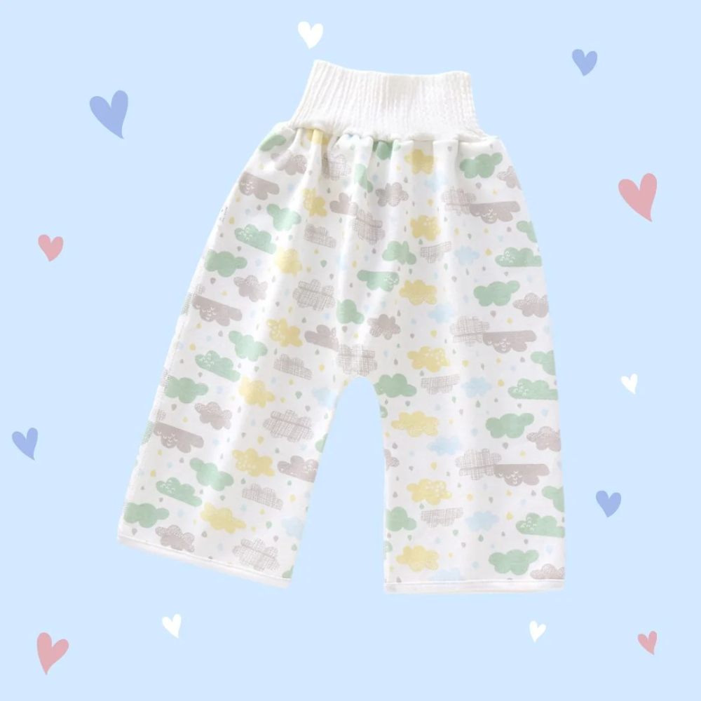 Kids Reusable Bedwetting Pants – Absorbent Overnight Training Underwear with Elastic Waistband