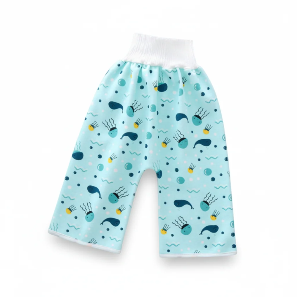 Kids Reusable Bedwetting Pants – Absorbent Overnight Training Underwear with Elastic Waistband