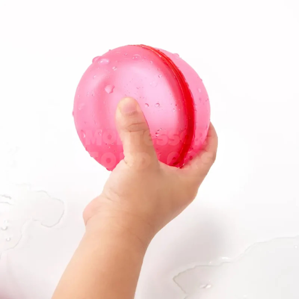 Kids Reusable Water Balloons – Silicone Water Splash Toys for Outdoor Play