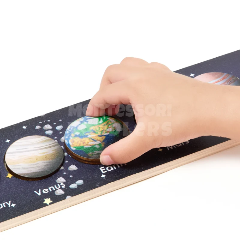 Kids Solar System Puzzle – Educational Planet Matching and Astronomy Learning Toy