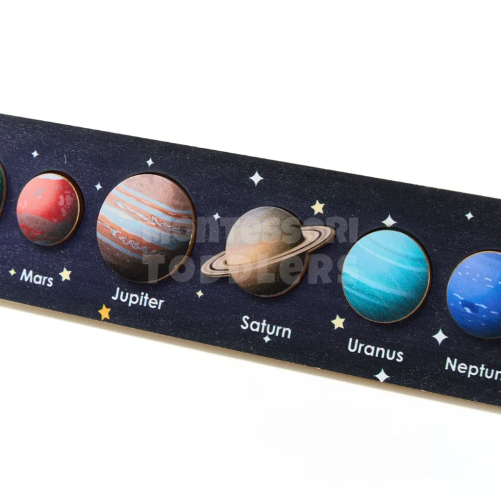 Kids Solar System Puzzle – Educational Planet Matching and Astronomy Learning Toy