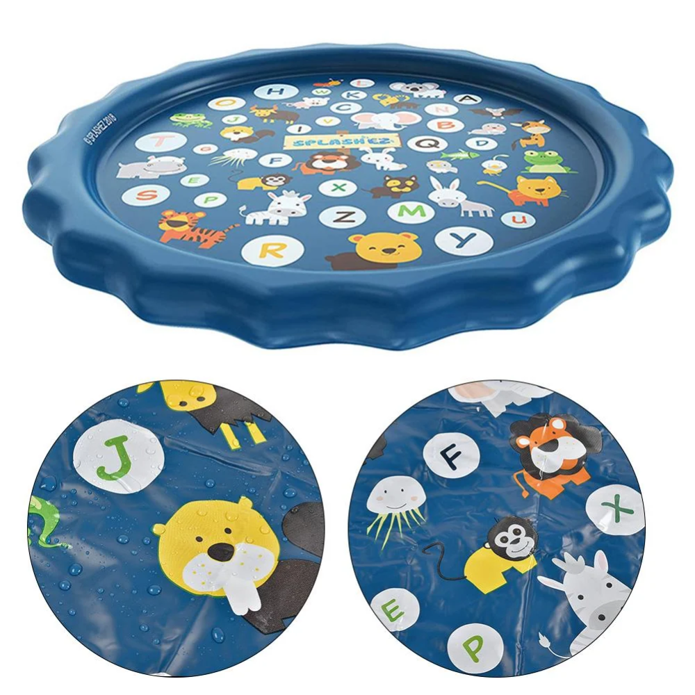 Kids Splash Pad – Outdoor Water Play Mat with Sprinklers for Summer Fun