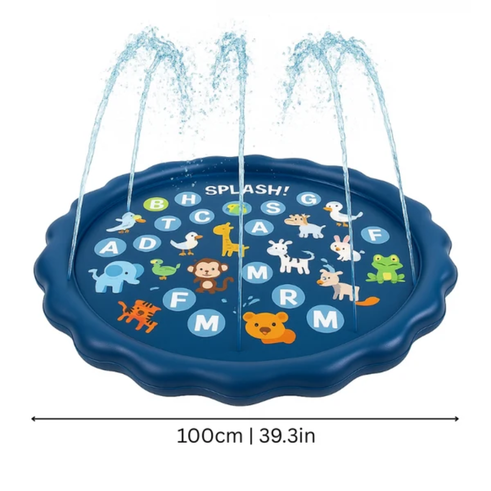 Kids Splash Pad – Outdoor Water Sprinkler Play Mat